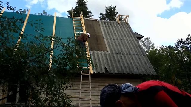 ?ДЕМОНТАЖ СТАРОГО ШИФЕРА ИНСТРУКЦИЯ