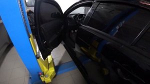 Шумоизоляция дверей Lancer X