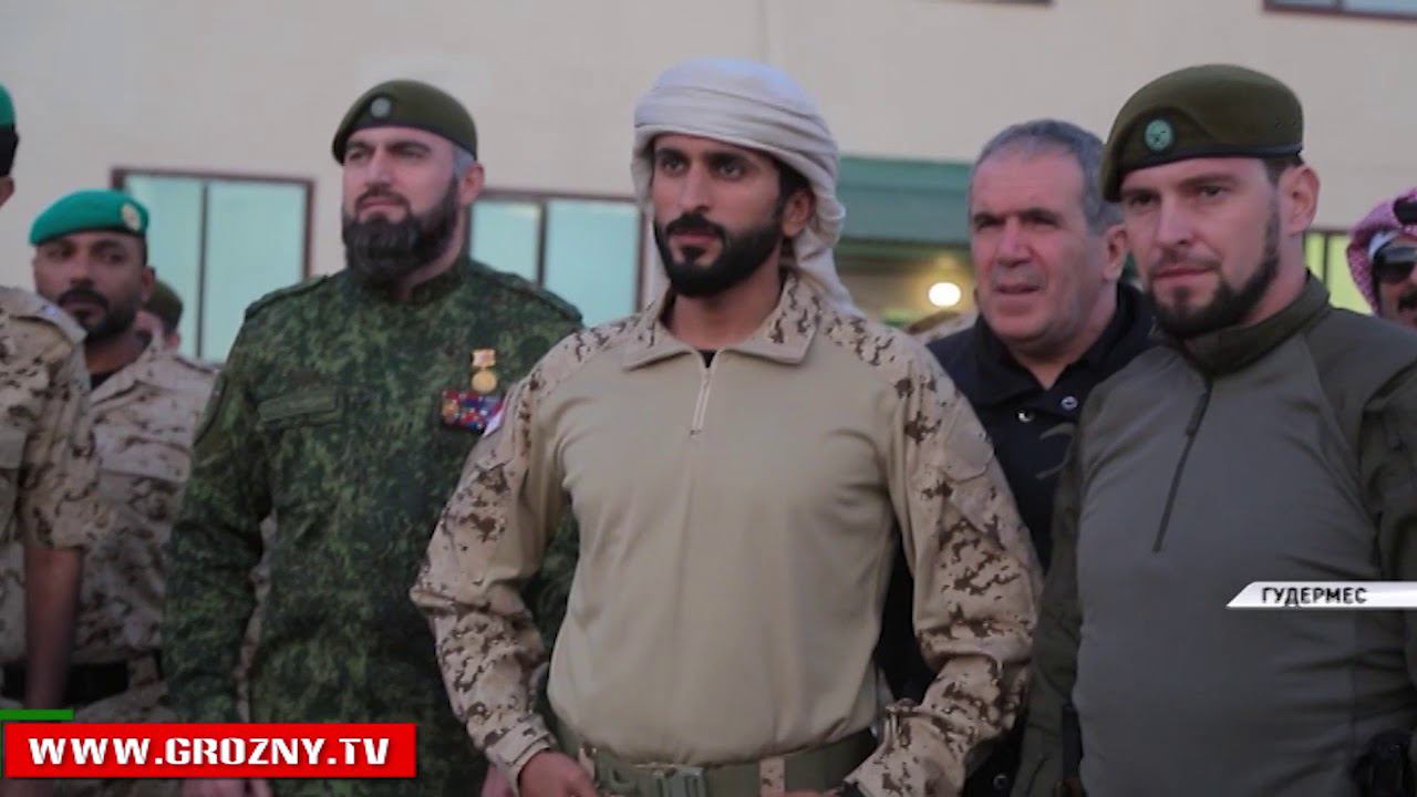 Делегация из Бахрейна побывала на базе Российского университета спецназа