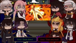 Hashiras React to Madara as New UpperMoon || Naruto || Gacha React