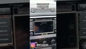 Код магнитолы Болеро на Шкода Октавия (Bolero radio code Skoda Octavia)