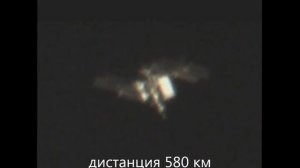 Мкс в телескоп , стыковка с беспилотником конотори 9, 2020 год