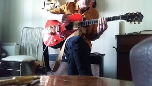 Gretsch G5034TFT Rancher Dreadnought with Fideli'Tron, Bigsby, Savannah Sunset