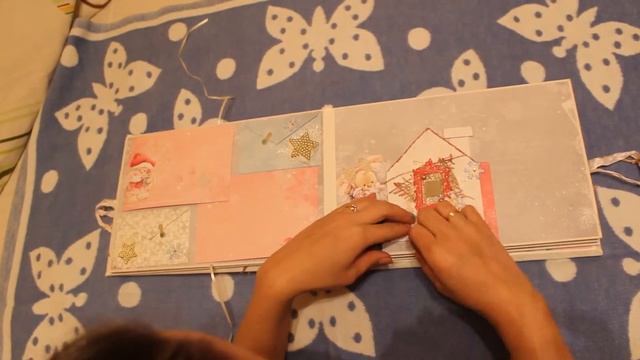 Альбом в стиле скрапбукинг смотреть онлайн