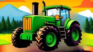 Мультик про Путешествие Трактора Тимофея