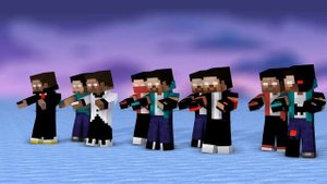 ALL HEROBRINE BROTHERS | STAY DANCE - MINECRAFT ANIMATIONS