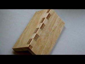 Ящичный шип на ленточной пиле. Столярные соединения.