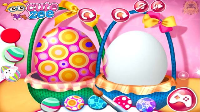 Игра Холодное сердце Эльза и Анна празднуют Пасху. смотреть онлайн