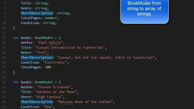TypeScript Interfaces and Refactoring