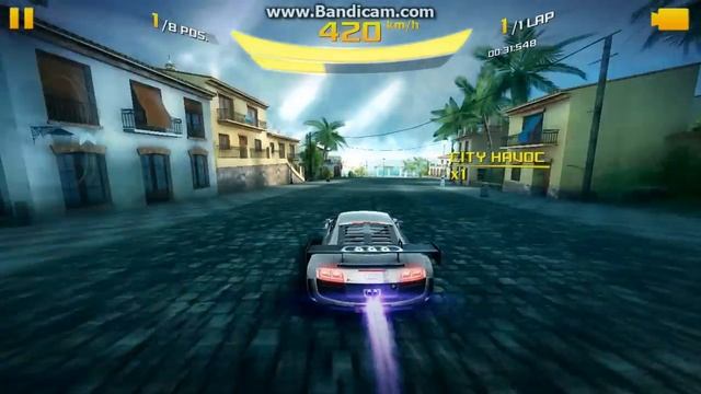 Asphalt 8 Sky Drop with Audi R8 LMS(PRO) 1.07.815 смотреть онлайн