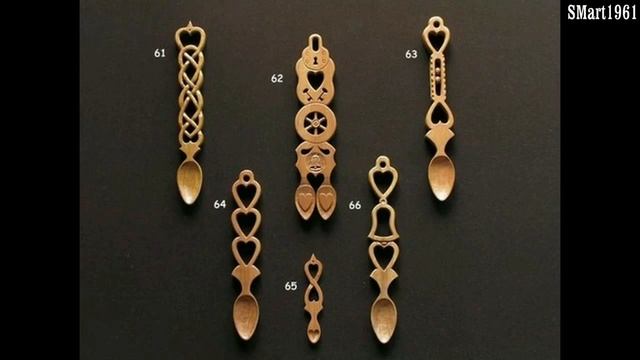 Резьба по дереву. Деревянные резные ложки. Наследие старины. SMart1961