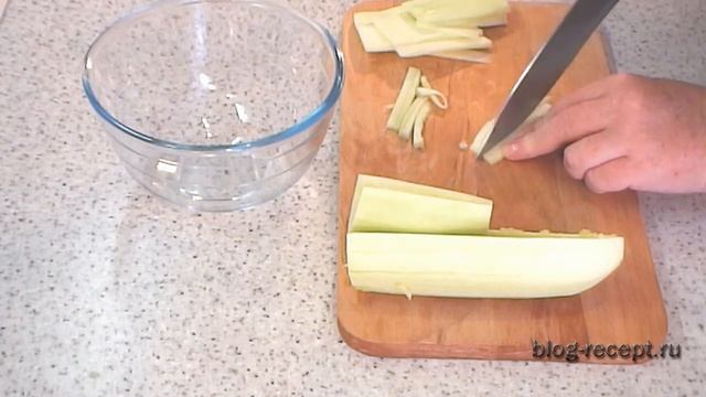 "Лапша" из кабачков - быстрая и вкусная закуска из обычного кабачка смотреть онлайн