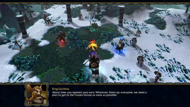 Warcraft 3: GOD EMPEROR GARITHOS CAMPAIGN:  Landfall