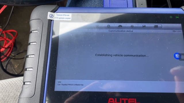 How to program Toyota 8A chip all keys lost, Blade key смотреть онлайн
