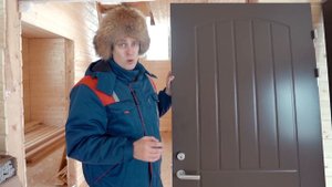 Утепленная финская входная дверь от Jeld Wen. Построй Себе Дом.