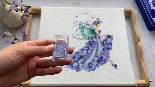 Вышивальный дневник. Финиш феечки Глицинии, клад с Авито и прочие свершения! смотреть онлайн