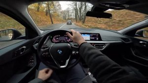 2022 BMW 118i [ 1.5l 136hp ] | POV Test Drive