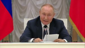 Встреча Президента Владимира Путина с руководством Госдумы