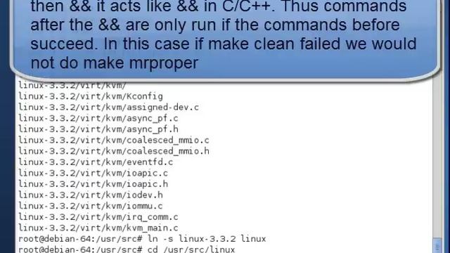 How to build Debian Linux kernel tutorial смотреть онлайн