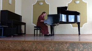 Ф.Лист "Юношеский этюд"(12) "Метель"