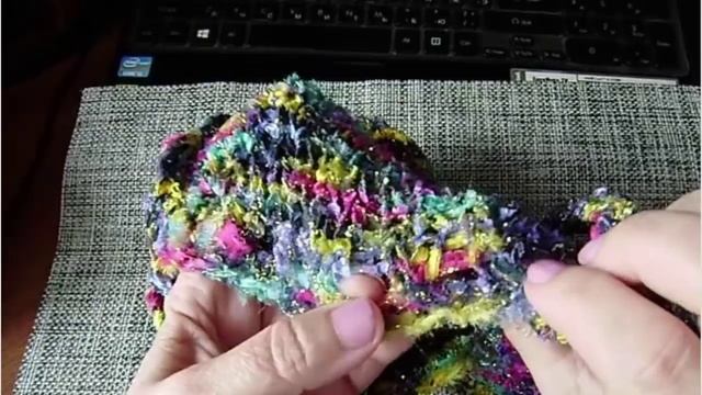 Топик крючком из ленточной пряжи. Вязание с LusiTen! Топик из ленточной пряжки! #ЛюдмилаТен