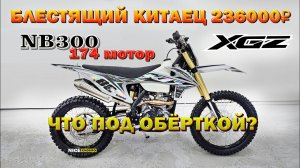 XGZ NB300 САМЫЙ БЮДЖЕТНЫЙ ЭНДУРО С ДВИГАТЕЛЕМ ZS174MN-5A l XGZ KTX-NB300 l Xinguizun