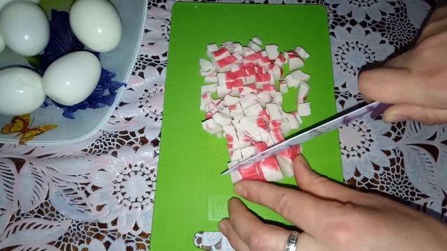 Как я готовлю салат "Нежный". how to prepare a salad ""