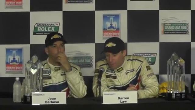 Chevrolet GRAND-AM 200 At Belle - DP Podium Press Conference смотреть онлайн