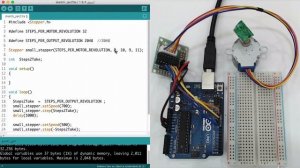 تتمة  دروس الأردوينو : محرك الخطوة stepper motor 2