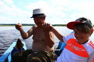 Рыбалка на Белом море д.Кянда