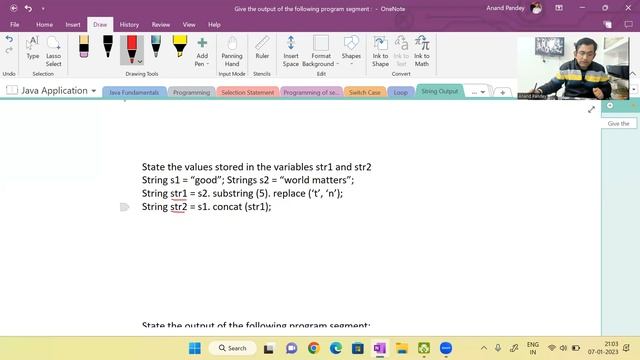 String Output Questions In Java смотреть онлайн