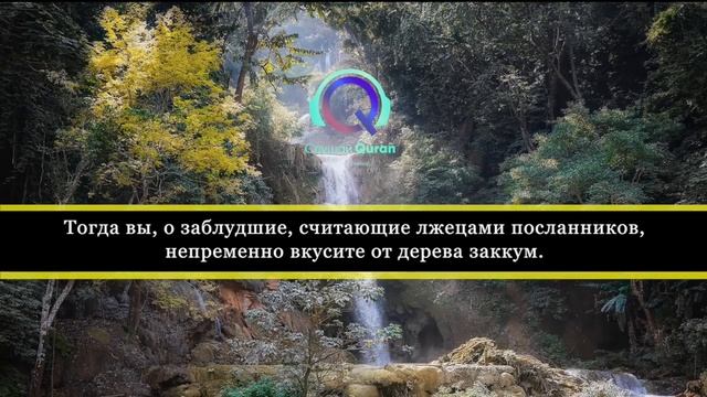 Сура Аль-Вакиа, очень красивое чтение корана.