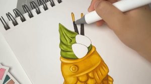 draw with me - trying out cheap 200 colors marker set?? ft. ohuhu