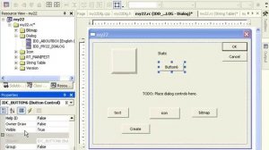 Visual C++. Button. Создание кнопки в процессе работы приложения. Урок 31