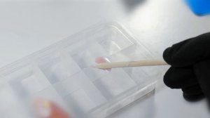 ?НЕЖНЫЙ  мраморный маникюр / Текстура на ногтях / Кварцевый маникюр с золотой фольгой