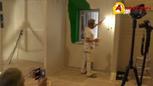 Илья Корчуганов рассказывает о "жестком" шлифовании на семинаре danogips 09/08/2018