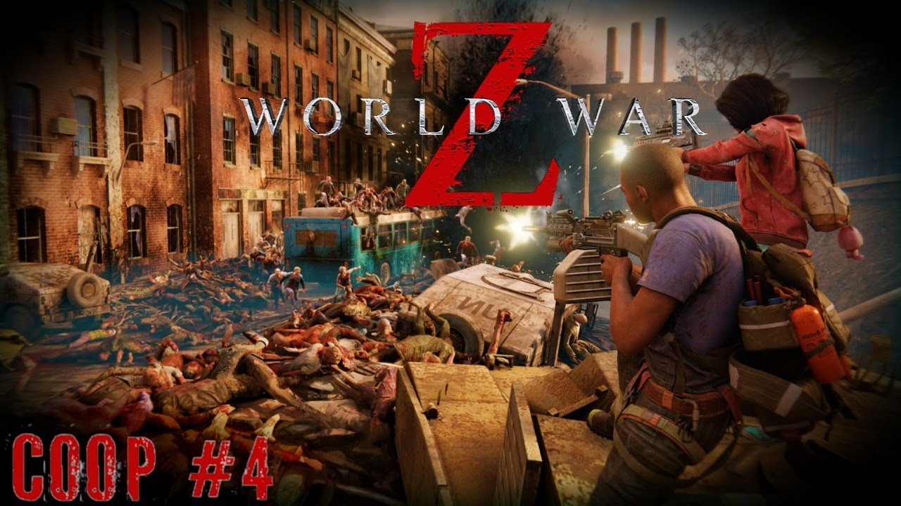 Орды зомби в  World War Z   стрим прохождение запись часть #4