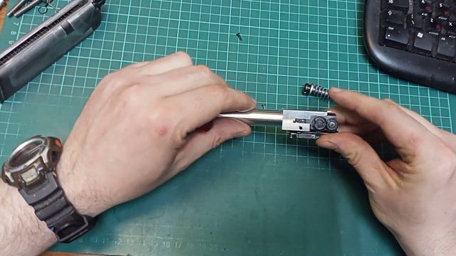 Неподвижный наружный стволик для TM Glock17 gen4 смотреть онлайн