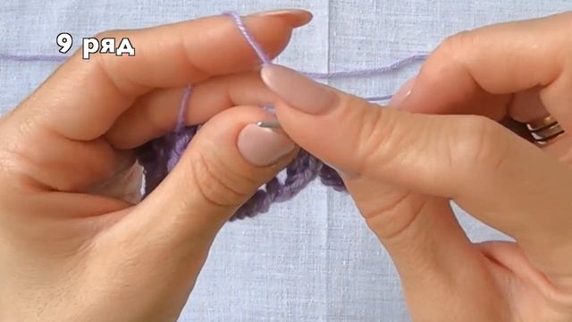 Как вязать спицами УЗОР ИЗ ЛИСТЬЕВ смотреть онлайн