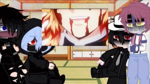 Part 1/4)Demon Slayer and MHA Villains React to Eachother!