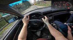 Audi A4 B5 1.6i /101 HP/ POV Test Drive #38