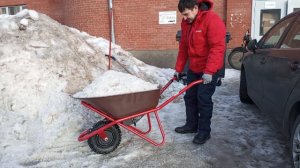 Строительная тачка с электроприводом VBS Скорпион 110л 800W