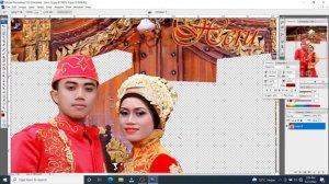 Cara Mengganti Background Foto Dengan Mudah di Photoshop cs3 | Foto Manten