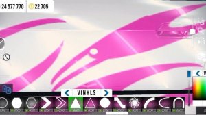 Как сделать флейм винил в кар паркинг?