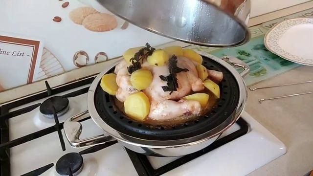 РЕЦЕПТ ОТ ЦЕПТЕР МАНГИСТАУ. Кастроль-духовкада пісірілген тауық. смотреть онлайн