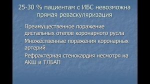 ИБС, хирургическое лечение.