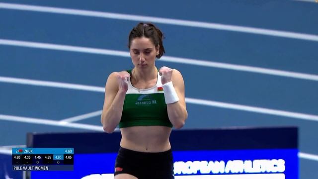 Ирина Жук в финале чемпионата Европы по легкой атлетике. Торунь, 6 марта 2021 года смотреть онлайн