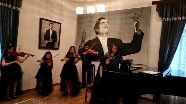 K.Jenkins-"Palladio"Q.Rəna(f-no),Q.Banuçiçək(violin),Q.Ayan(violin),C.Röya(violin), M.Murad(Violin) смотреть онлайн