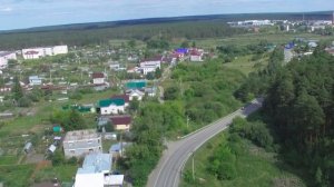 Посёлок Бобровский с высоты птичьего полёта