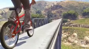 GTA V TOP 5 ТРЮКИ НА ВЕЛОСИПЕДЕ BMX